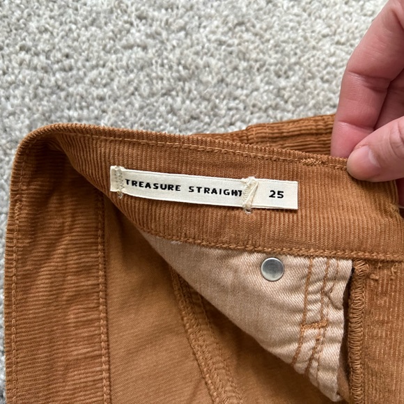 Emerson Fry TREASURE STRAIGHT - CAMEL CORDUROY size 25 NWT - Picture 9 of 10